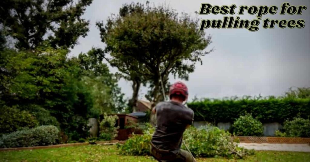 best rope for pulling trees