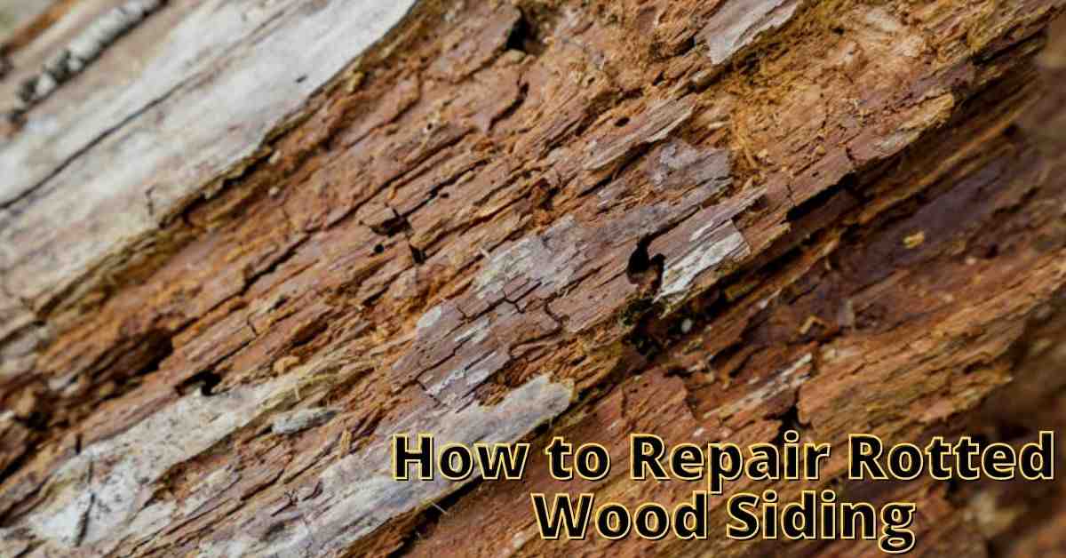 How to Repair Rotted Wood Siding (7 Easy Steps)