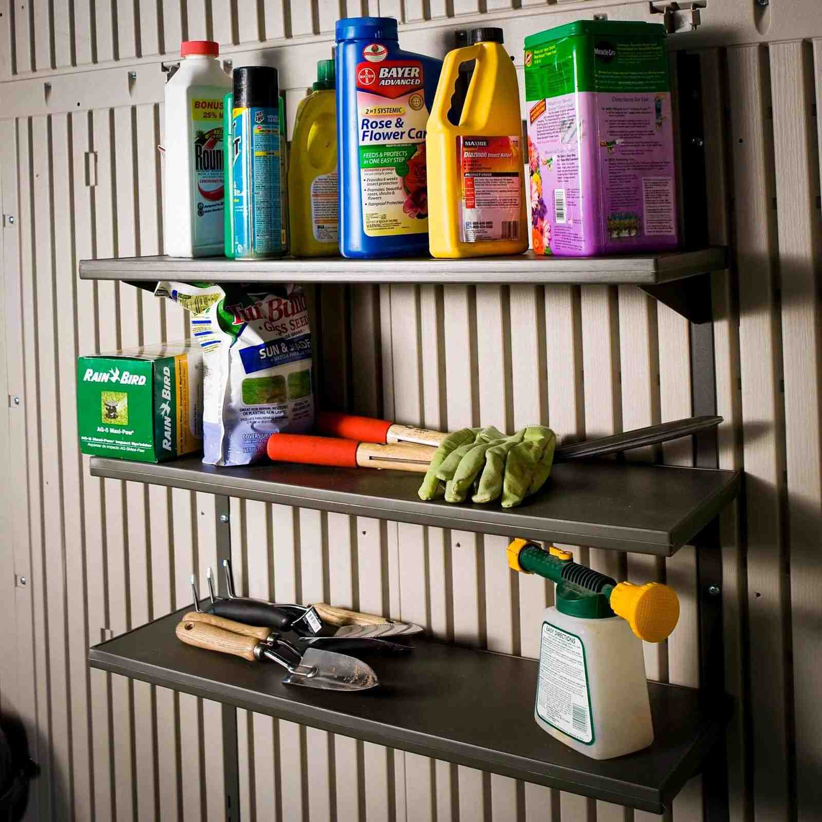 How To Hang Stuff In Resin Sheds (5 Easy Steps)